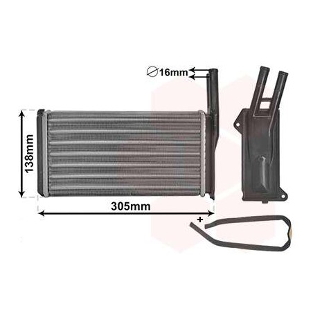 Radiateur chauffage habitacle