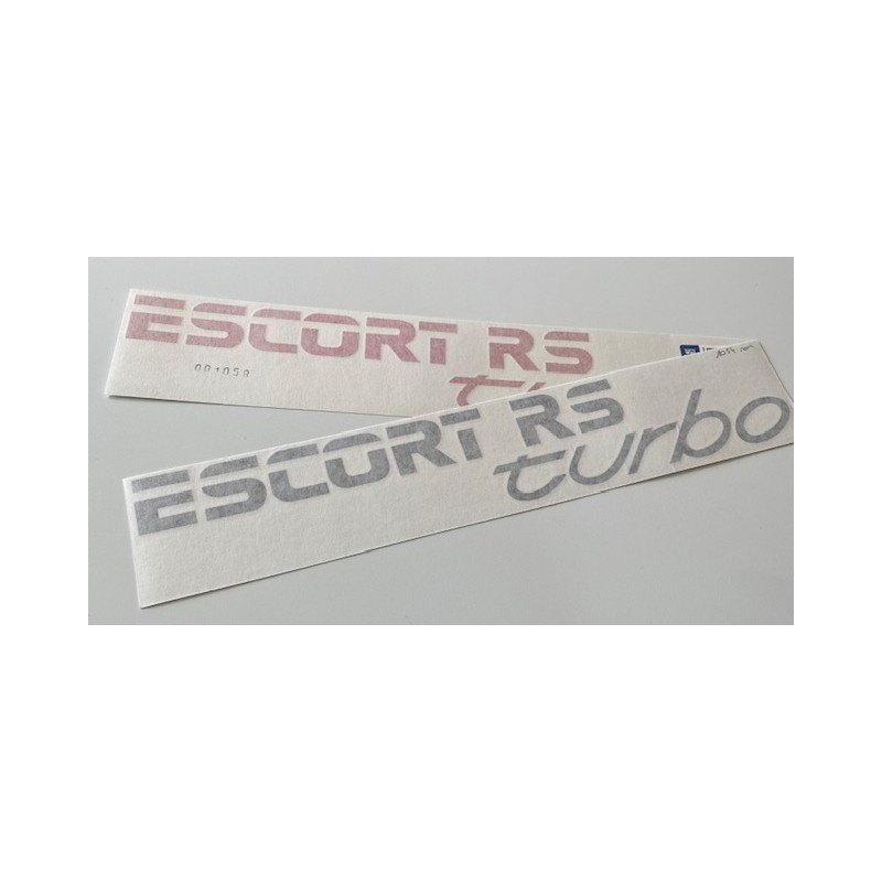 Autocollant Escort RS Turbo 86-89