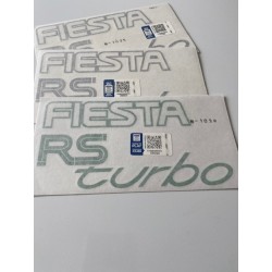Autocollant Fiesta RS TURBO