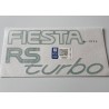 Autocollant Fiesta RS TURBO