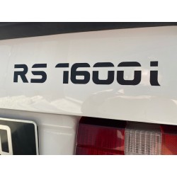 Autocollant hayon Escort RS 1600i