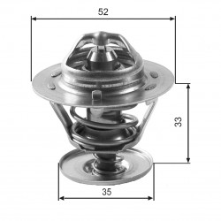 Thermostat d'eau 88°C Focus RS1