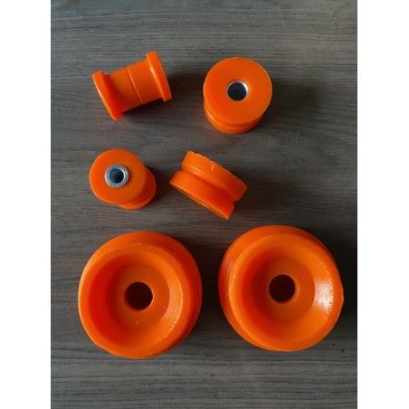 Kit silentblocs avant Fiesta MK2 orange