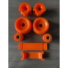 Kit silentblocs avant escort barre stabilisatrice 22mm orange